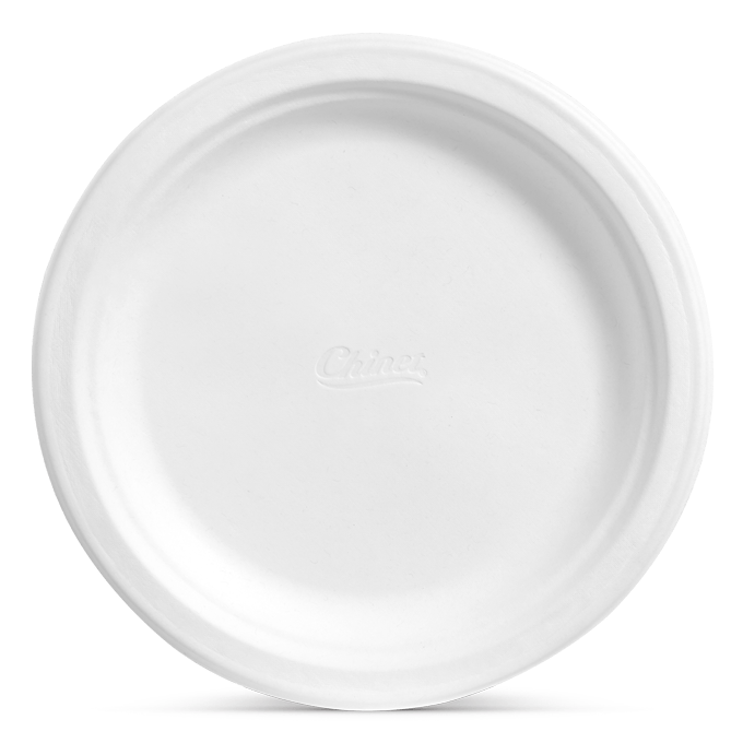 4 Inch Mini Disposable Plastic Plates, 100 Count Round