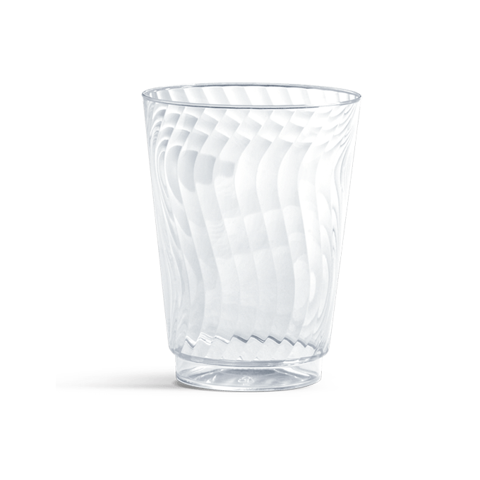 chinet cut crystal 10 oz plastic cups 150 count from