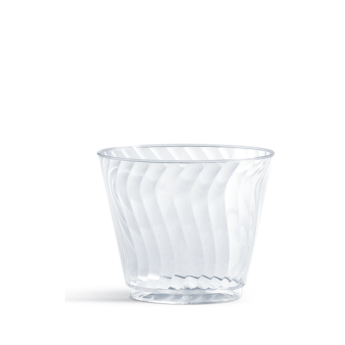 Chinet Cut Crystal Plastic Cup, Clear, 10 oz, 150-count | Mysite
