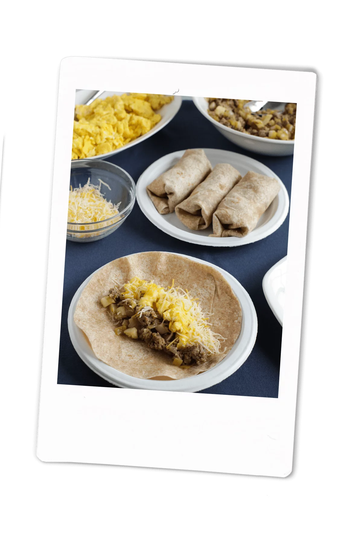 Green Chili Breakfast Burrito