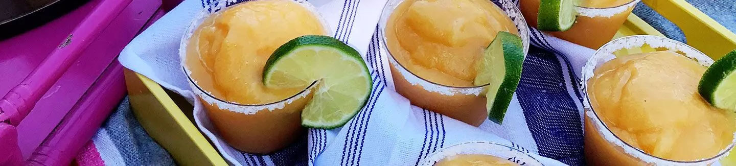 Big Batch Peach Margarita