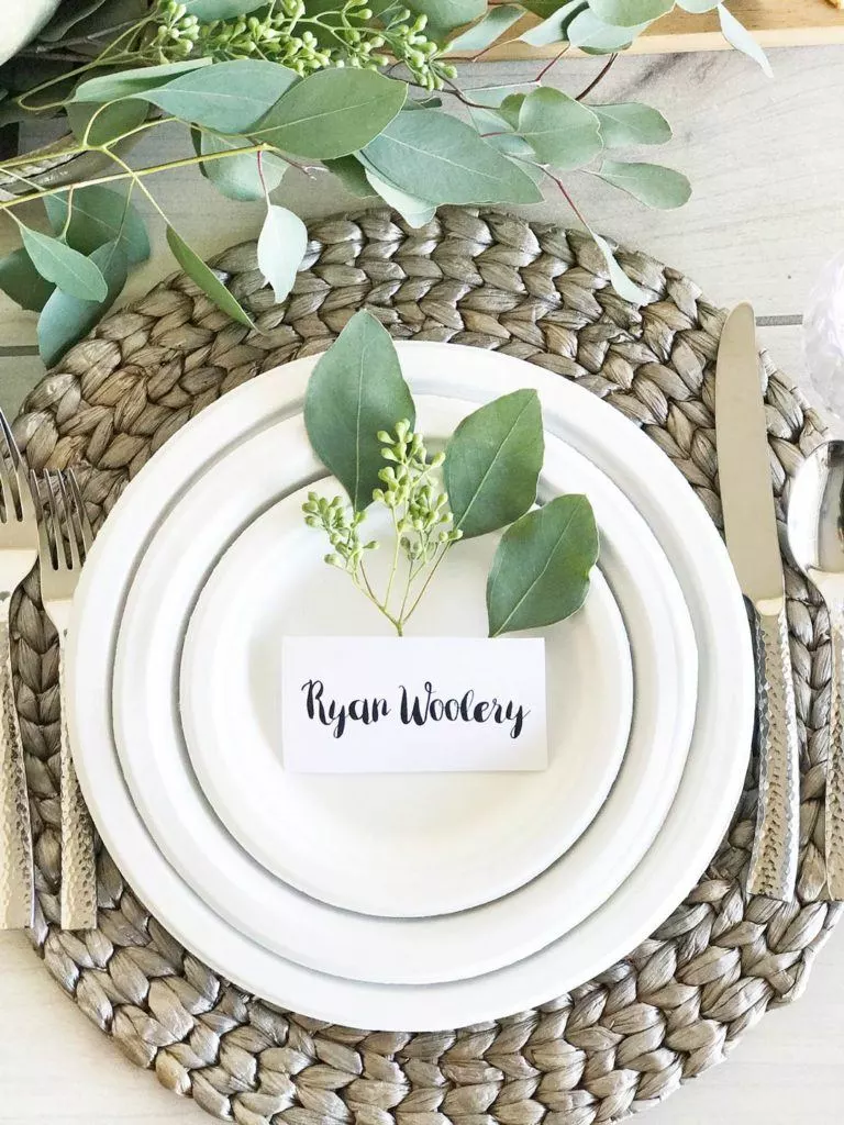 Classic Thanksgiving Tablescape