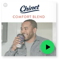 Spotify playlist cover art for Comfort Blend playlist by Chinet